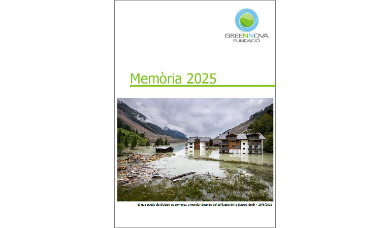 Fundació Greennova - Memòria 2025